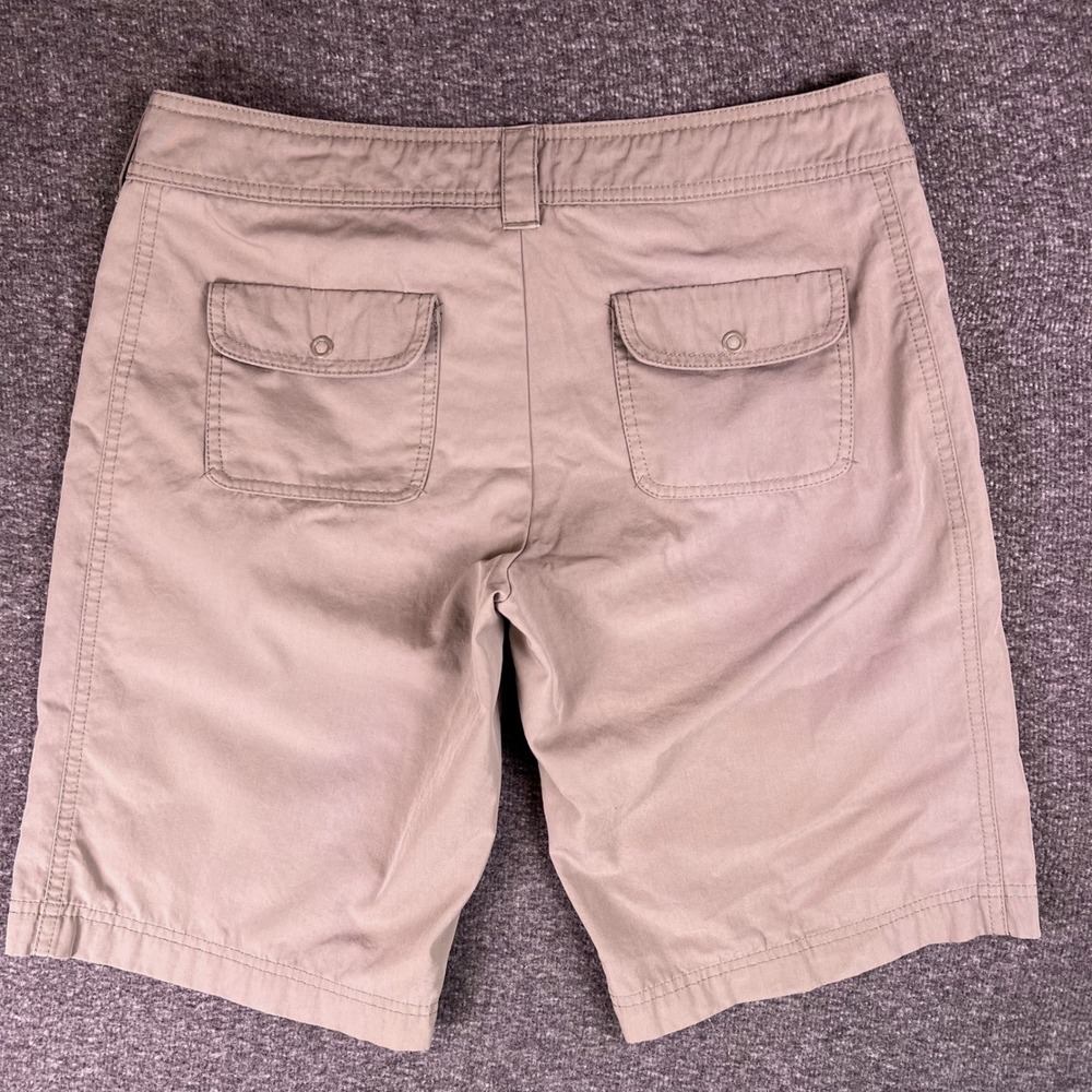 Nike Sportswear Womens Small Beige Khaki‎ Drawstring Golf Casual Chino Shorts - Picture 8 of 9
